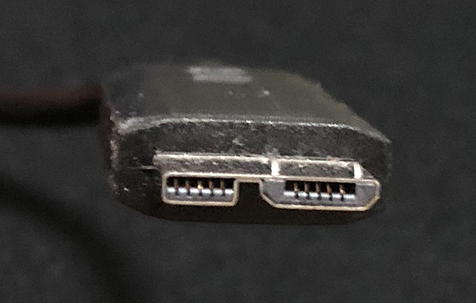 Micro-B USB 3.0 cable